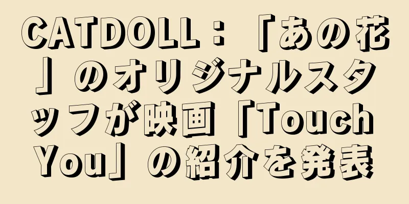 CATDOLL：「あの花」のオリジナルスタッフが映画「Touch You」の紹介を発表