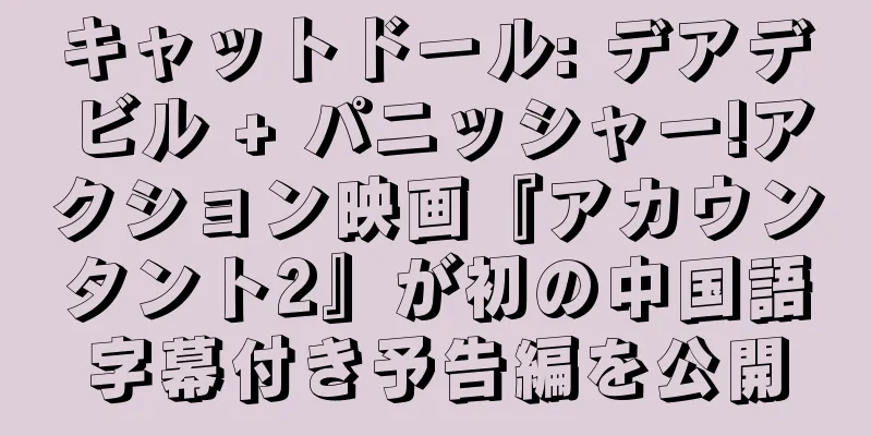 キャットドール: デアデビル + パニッシャー!アクション映画『アカウンタント2』が初の中国語字幕付き予告編を公開