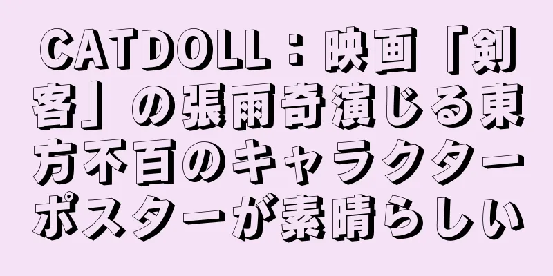 CATDOLL：映画「剣客」の張雨奇演じる東方不百のキャラクターポスターが素晴らしい