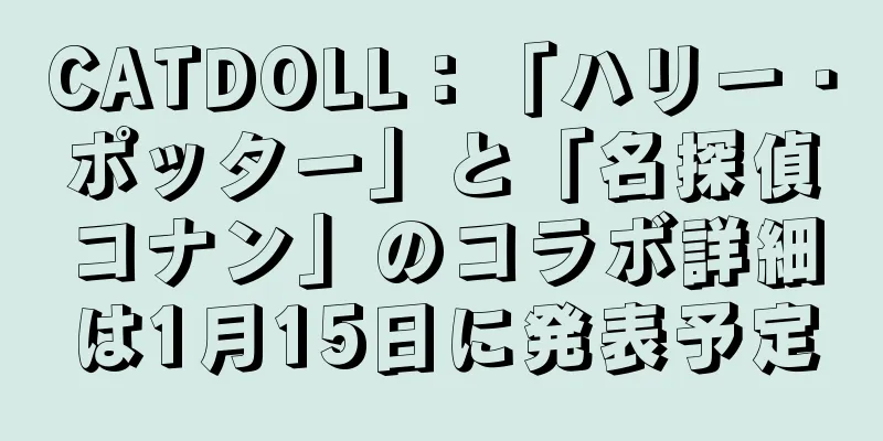 CATDOLL：「ハリー・ポッター」と「名探偵コナン」のコラボ詳細は1月15日に発表予定
