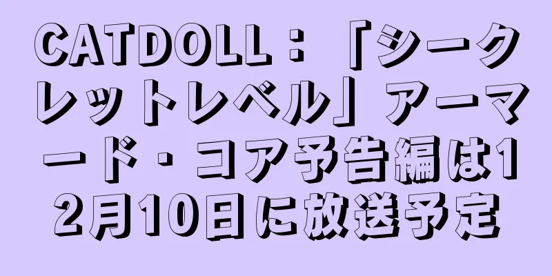 CATDOLL：「シークレットレベル」アーマード・コア予告編は12月10日に放送予定