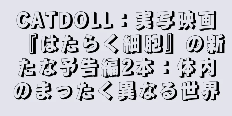 CATDOLL：実写映画『はたらく細胞』の新たな予告編2本：体内のまったく異なる世界