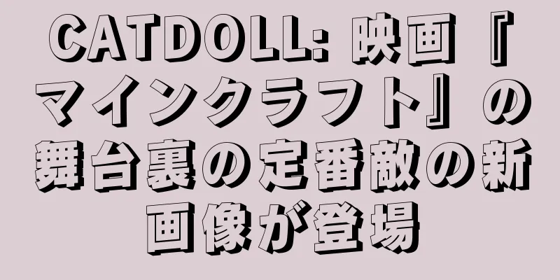 CATDOLL: 映画『マインクラフト』の舞台裏の定番敵の新画像が登場