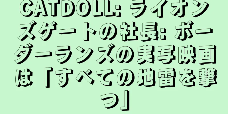 CATDOLL: ライオンズゲートの社長: ボーダーランズの実写映画は「すべての地雷を撃つ」