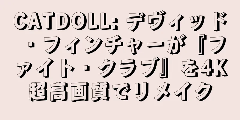 CATDOLL: デヴィッド・フィンチャーが『ファイト・クラブ』を4K超高画質でリメイク