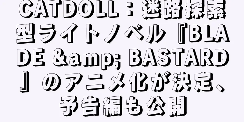 CATDOLL：迷路探索型ライトノベル『BLADE & BASTARD』のアニメ化が決定、予告編も公開
