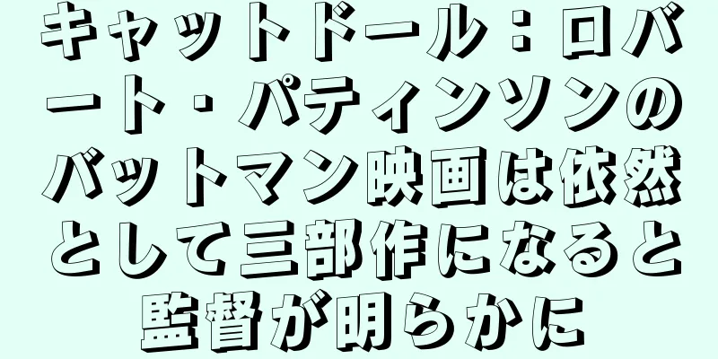 キャットドール：ロバート・パティンソンのバットマン映画は依然として三部作になると監督が明らかに