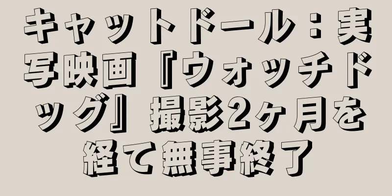 キャットドール：実写映画『ウォッチドッグ』撮影2ヶ月を経て無事終了