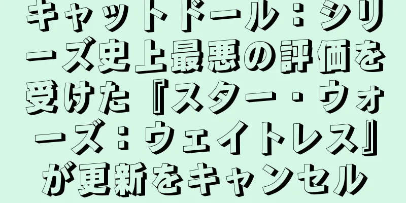 キャットドール：シリーズ史上最悪の評価を受けた『スター・ウォーズ：ウェイトレス』が更新をキャンセル