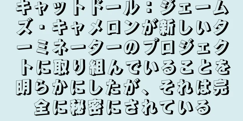 キャットドール：ジェームズ・キャメロンが新しいターミネーターのプロジェクトに取り組んでいることを明らかにしたが、それは完全に秘密にされている
