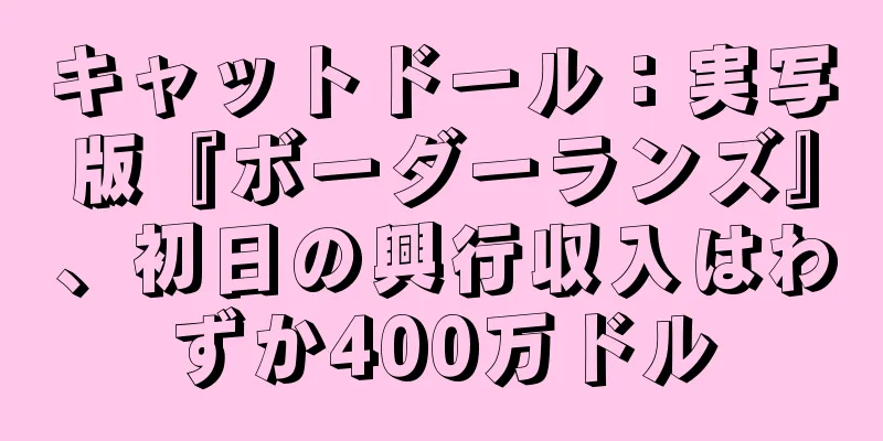 キャットドール：実写版『ボーダーランズ』、初日の興行収入はわずか400万ドル