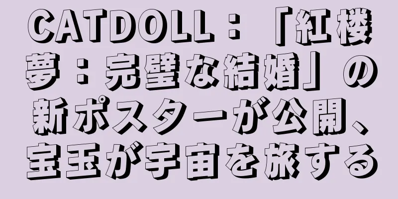 CATDOLL：「紅楼夢：完璧な結婚」の新ポスターが公開、宝玉が宇宙を旅する