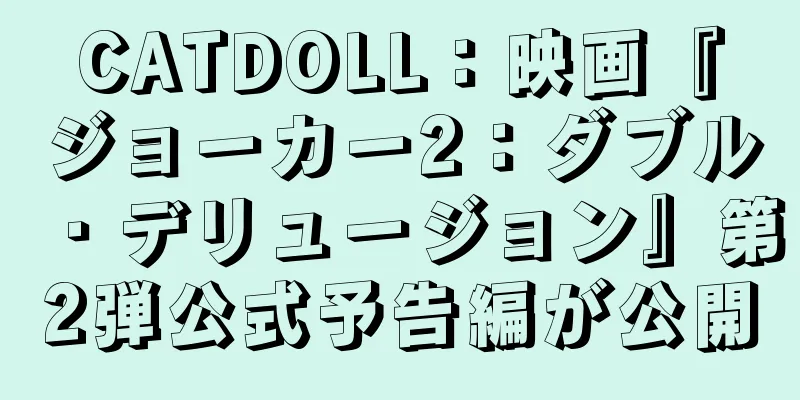 CATDOLL：映画『ジョーカー2：ダブル・デリュージョン』第2弾公式予告編が公開