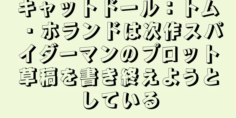 キャットドール：トム・ホランドは次作スパイダーマンのプロット草稿を書き終えようとしている