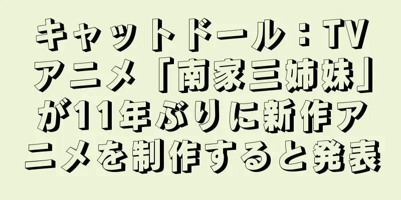 キャットドール：TVアニメ「南家三姉妹」が11年ぶりに新作アニメを制作すると発表