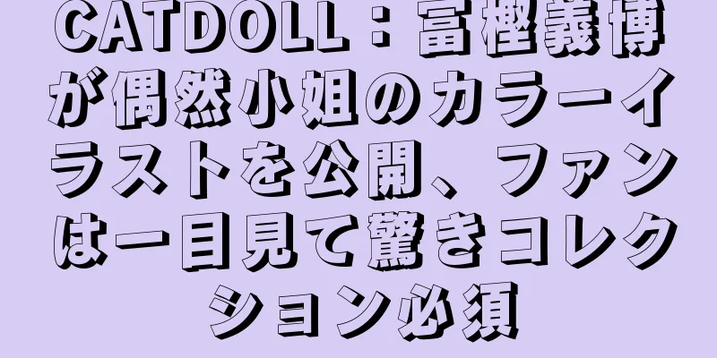 CATDOLL：冨樫義博が偶然小姐のカラーイラストを公開、ファンは一目見て驚きコレクション必須