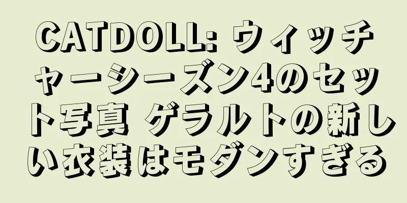 CATDOLL: ウィッチャーシーズン4のセット写真 ゲラルトの新しい衣装はモダンすぎる
