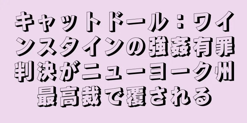 キャットドール：ワインスタインの強姦有罪判決がニューヨーク州最高裁で覆される