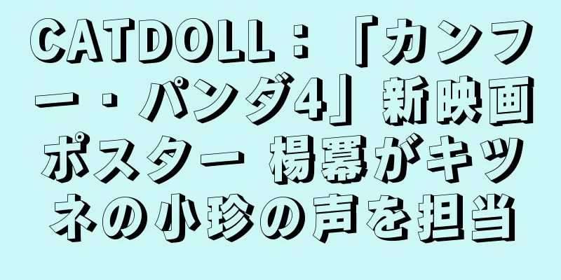 CATDOLL：「カンフー・パンダ4」新映画ポスター 楊冪がキツネの小珍の声を担当