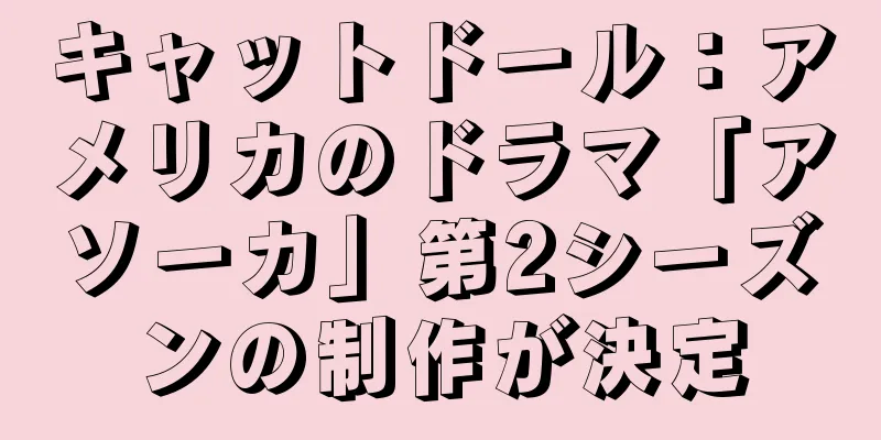 キャットドール：アメリカのドラマ「アソーカ」第2シーズンの制作が決定