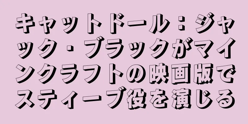 キャットドール：ジャック・ブラックがマインクラフトの映画版でスティーブ役を演じる