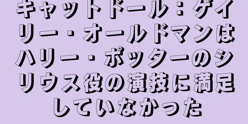 キャットドール：ゲイリー・オールドマンはハリー・ポッターのシリウス役の演技に満足していなかった
