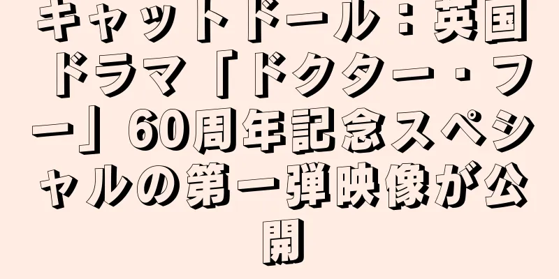 キャットドール：英国ドラマ「ドクター・フー」60周年記念スペシャルの第一弾映像が公開