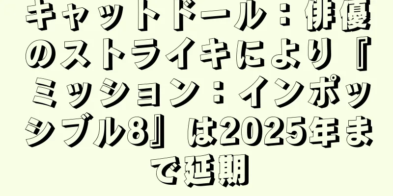 キャットドール：俳優のストライキにより『ミッション：インポッシブル8』は2025年まで延期