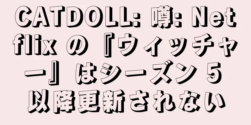 CATDOLL: 噂: Netflix の『ウィッチャー』はシーズン 5 以降更新されない