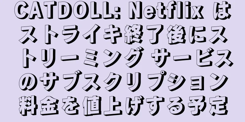 CATDOLL: Netflix はストライキ終了後にストリーミング サービスのサブスクリプション料金を値上げする予定