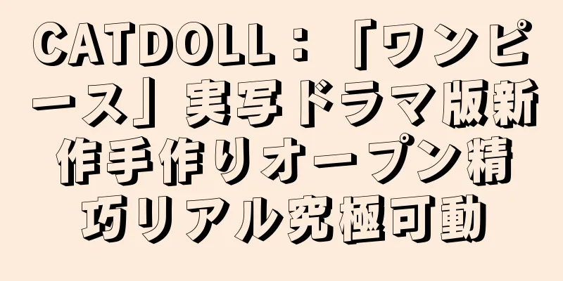 CATDOLL：「ワンピース」実写ドラマ版新作手作りオープン精巧リアル究極可動