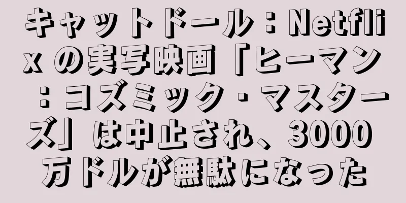 キャットドール：Netflix の実写映画「ヒーマン：コズミック・マスターズ」は中止され、3000 万ドルが無駄になった