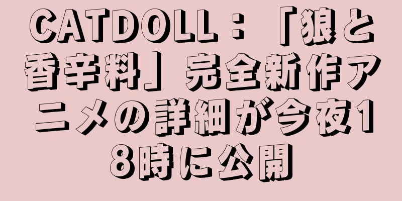 CATDOLL：「狼と香辛料」完全新作アニメの詳細が今夜18時に公開