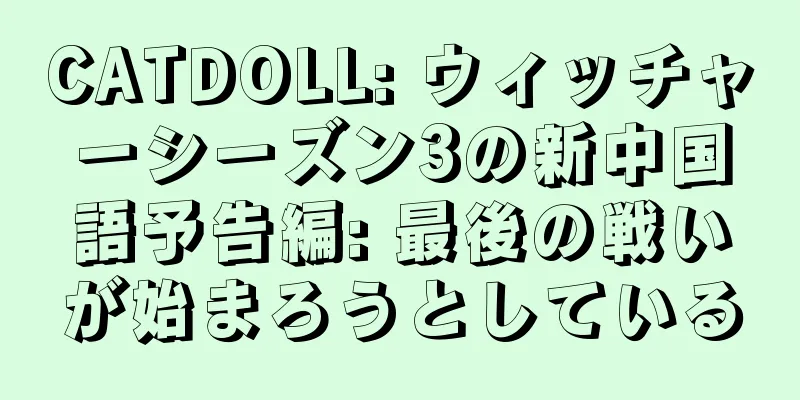 CATDOLL: ウィッチャーシーズン3の新中国語予告編: 最後の戦いが始まろうとしている