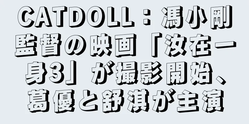 CATDOLL：馮小剛監督の映画「汝在一身3」が撮影開始、葛優と舒淇が主演