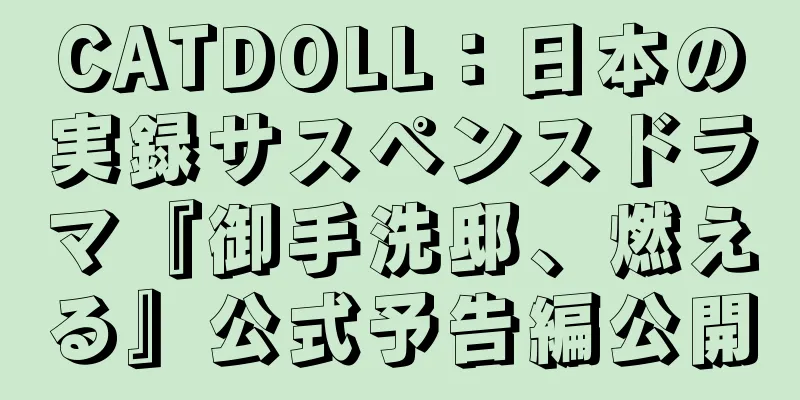 CATDOLL：日本の実録サスペンスドラマ『御手洗邸、燃える』公式予告編公開
