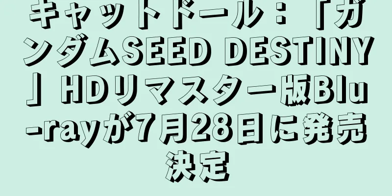 キャットドール：「ガンダムSEED DESTINY」HDリマスター版Blu-rayが7月28日に発売決定