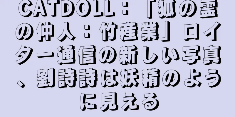 CATDOLL：「狐の霊の仲人：竹産業」ロイター通信の新しい写真、劉詩詩は妖精のように見える
