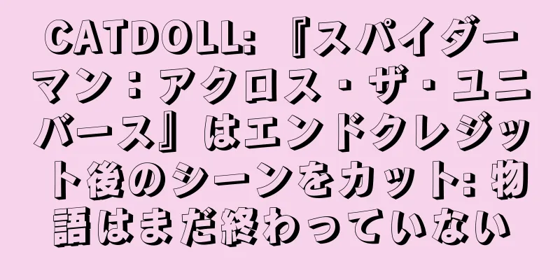 CATDOLL: 『スパイダーマン：アクロス・ザ・ユニバース』はエンドクレジット後のシーンをカット: 物語はまだ終わっていない