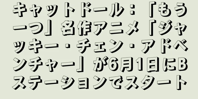 キャットドール：「もう一つ」名作アニメ「ジャッキー・チェン・アドベンチャー」が6月1日にBステーションでスタート