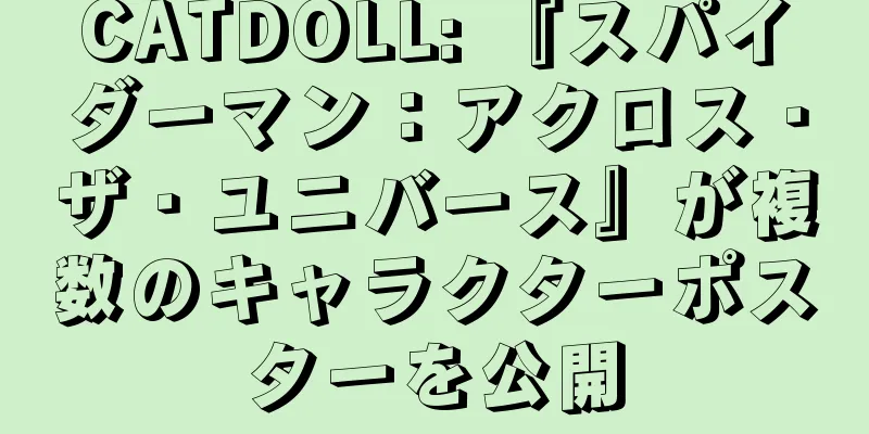 CATDOLL: 『スパイダーマン：アクロス・ザ・ユニバース』が複数のキャラクターポスターを公開