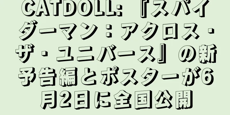 CATDOLL: 『スパイダーマン：アクロス・ザ・ユニバース』の新予告編とポスターが6月2日に全国公開