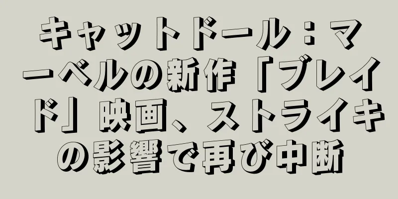 キャットドール：マーベルの新作「ブレイド」映画、ストライキの影響で再び中断