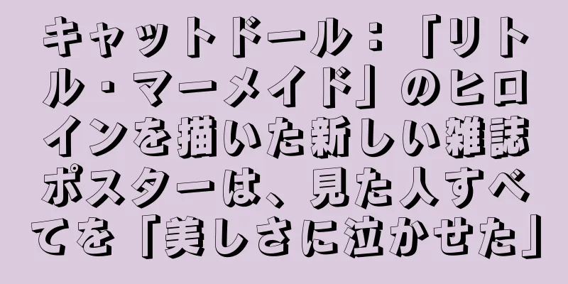 キャットドール：「リトル・マーメイド」のヒロインを描いた新しい雑誌ポスターは、見た人すべてを「美しさに泣かせた」
