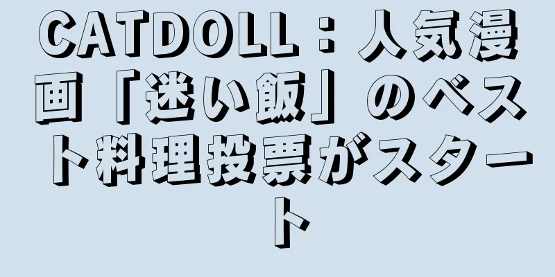 CATDOLL：人気漫画「迷い飯」のベスト料理投票がスタート