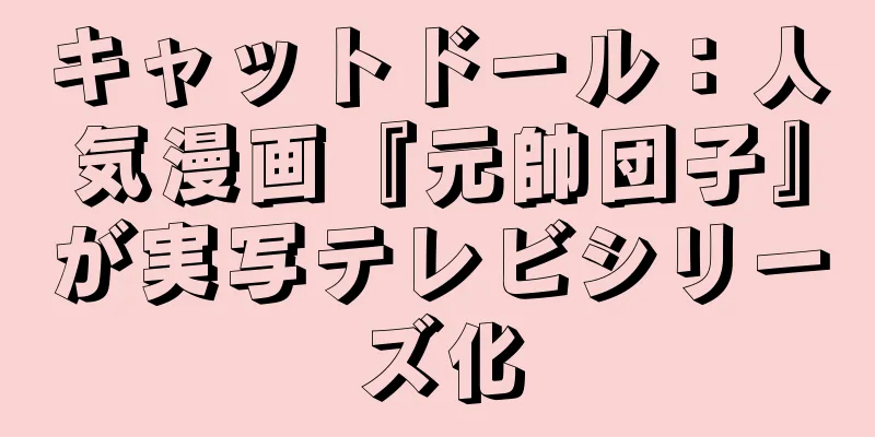 キャットドール：人気漫画『元帥団子』が実写テレビシリーズ化
