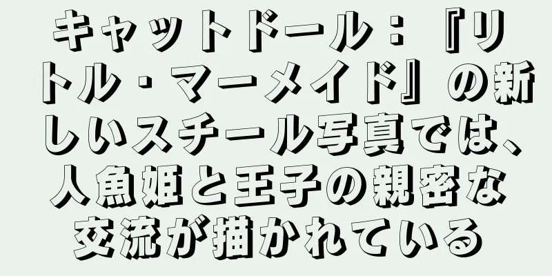 キャットドール：『リトル・マーメイド』の新しいスチール写真では、人魚姫と王子の親密な交流が描かれている