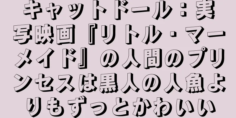 キャットドール：実写映画『リトル・マーメイド』の人間のプリンセスは黒人の人魚よりもずっとかわいい