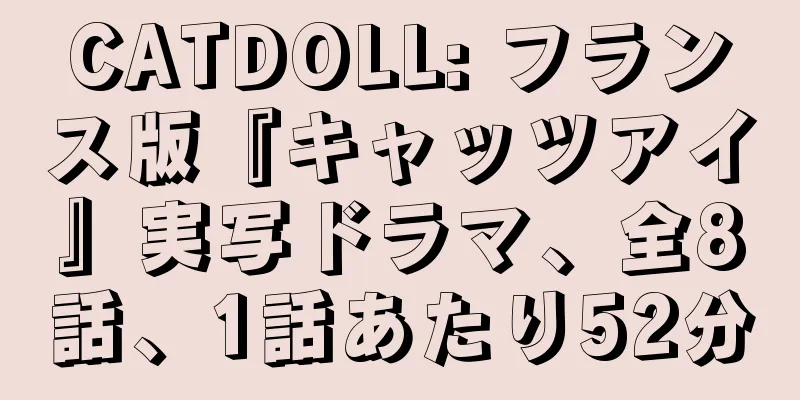 CATDOLL: フランス版『キャッツアイ』実写ドラマ、全8話、1話あたり52分
