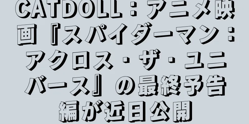 CATDOLL：アニメ映画『スパイダーマン：アクロス・ザ・ユニバース』の最終予告編が近日公開